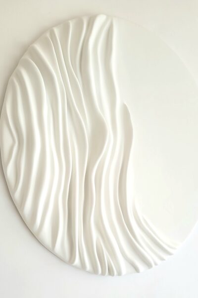 Okrągła płaskorzeźba - Touch of Calm - średnica 80cm