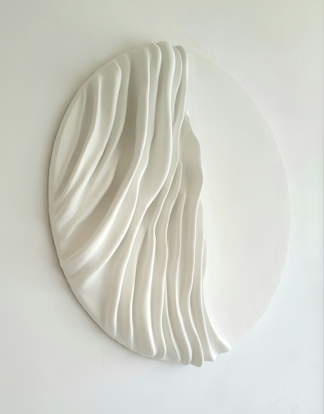 okrągła płaskorzeźba Lebazi_art, obraz, okrągła, dekoracja
