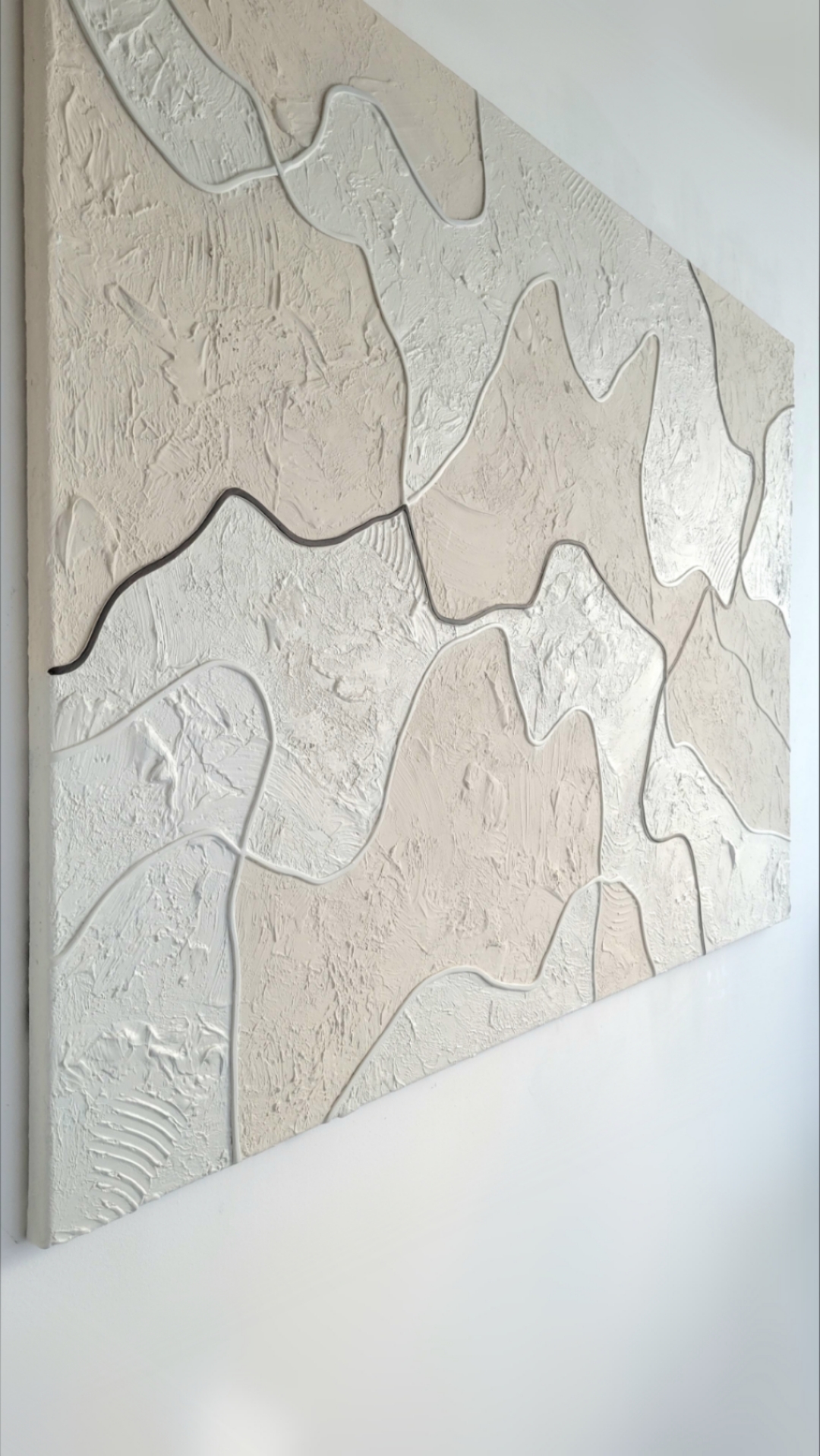 beżowy obraz strukturalny lebazi_art
