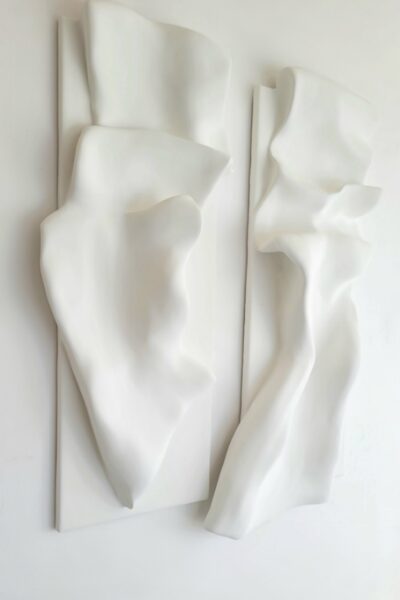 Rzeźba ścienna - Pulse of Meeting - 40x110x20cm